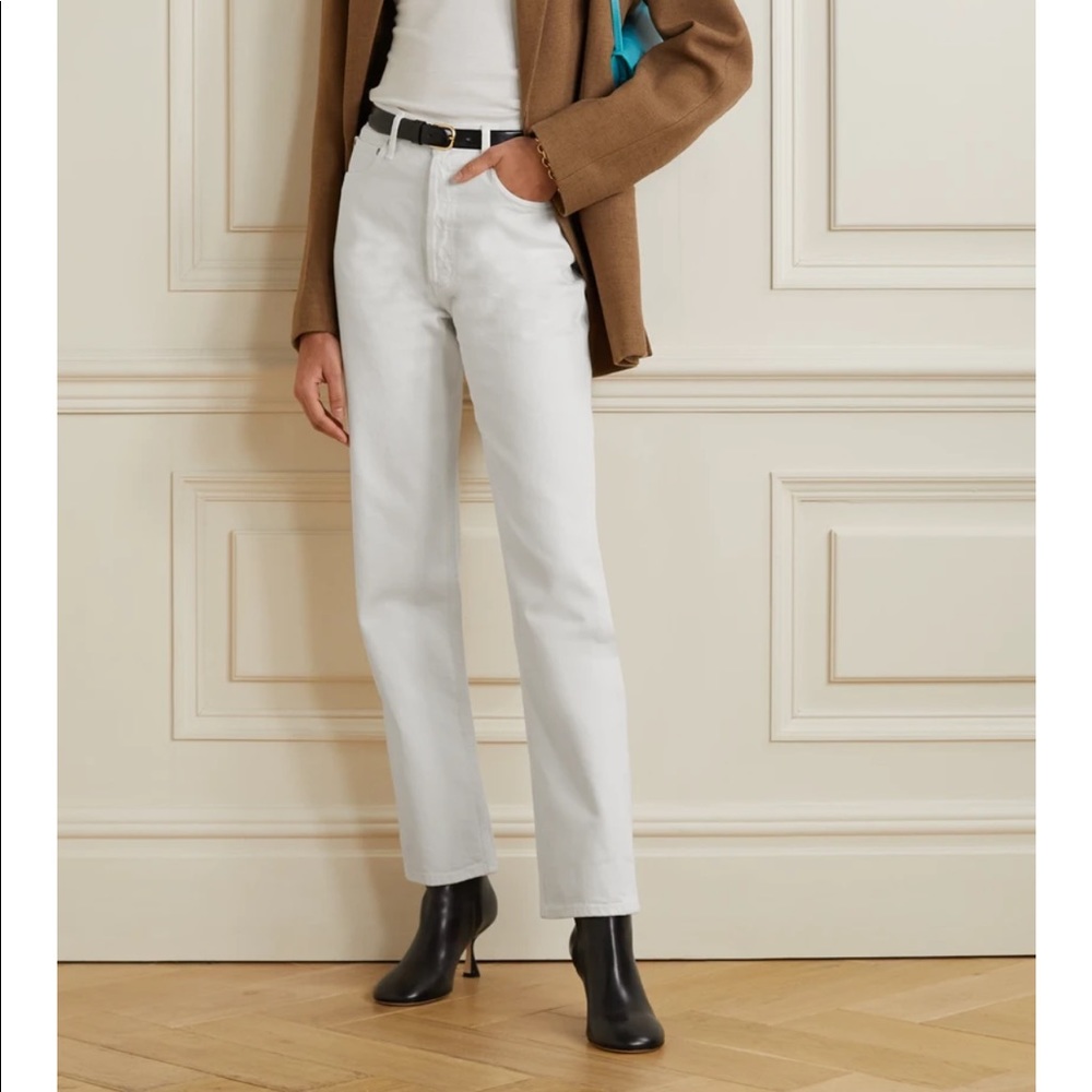 Agolde 90s Pinch Waist High-Rise Straight Leg Jeans